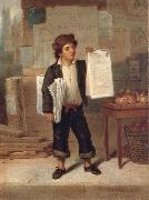 Newsboy Selling New-York